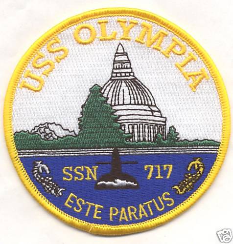 SSN-717 USS OLYMPIA patch