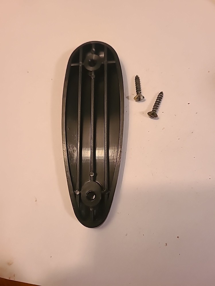 CVA PLAINSMAN.50 CALIBER BLACK POWDER MUZZLELOADING RIFLE BUTT PLATE And SCREWS