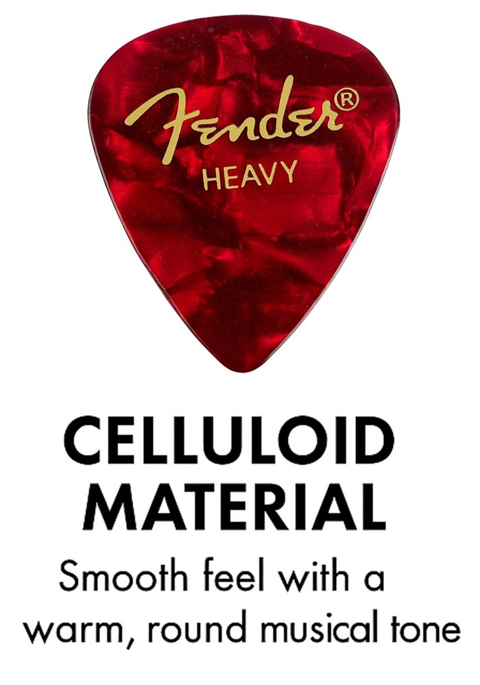 Fender Premium Picks Sampler - 12 Pack (Thin, Medium, Heavy Gauges)