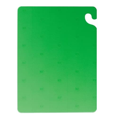 San Jamar CB152012BL Restaurant Cutting Board - Colored 15"Wx20"D, Green