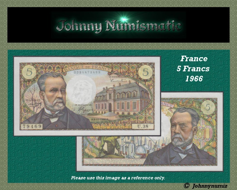 France 5 Francs 1966 UNC