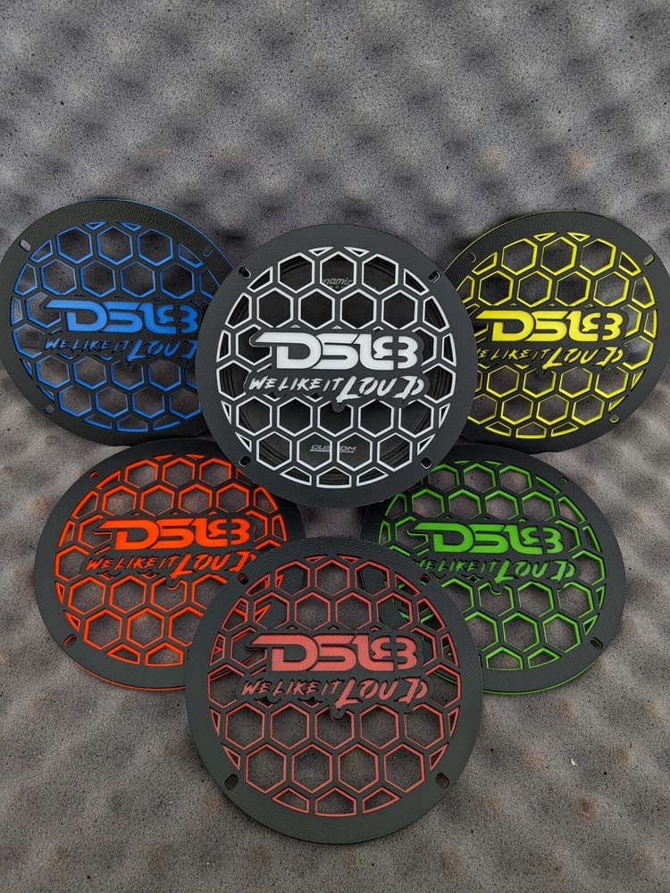 1pc Flat ABS plastic Audio Protective Speakers Grille DS18 Audio Mesh Grid