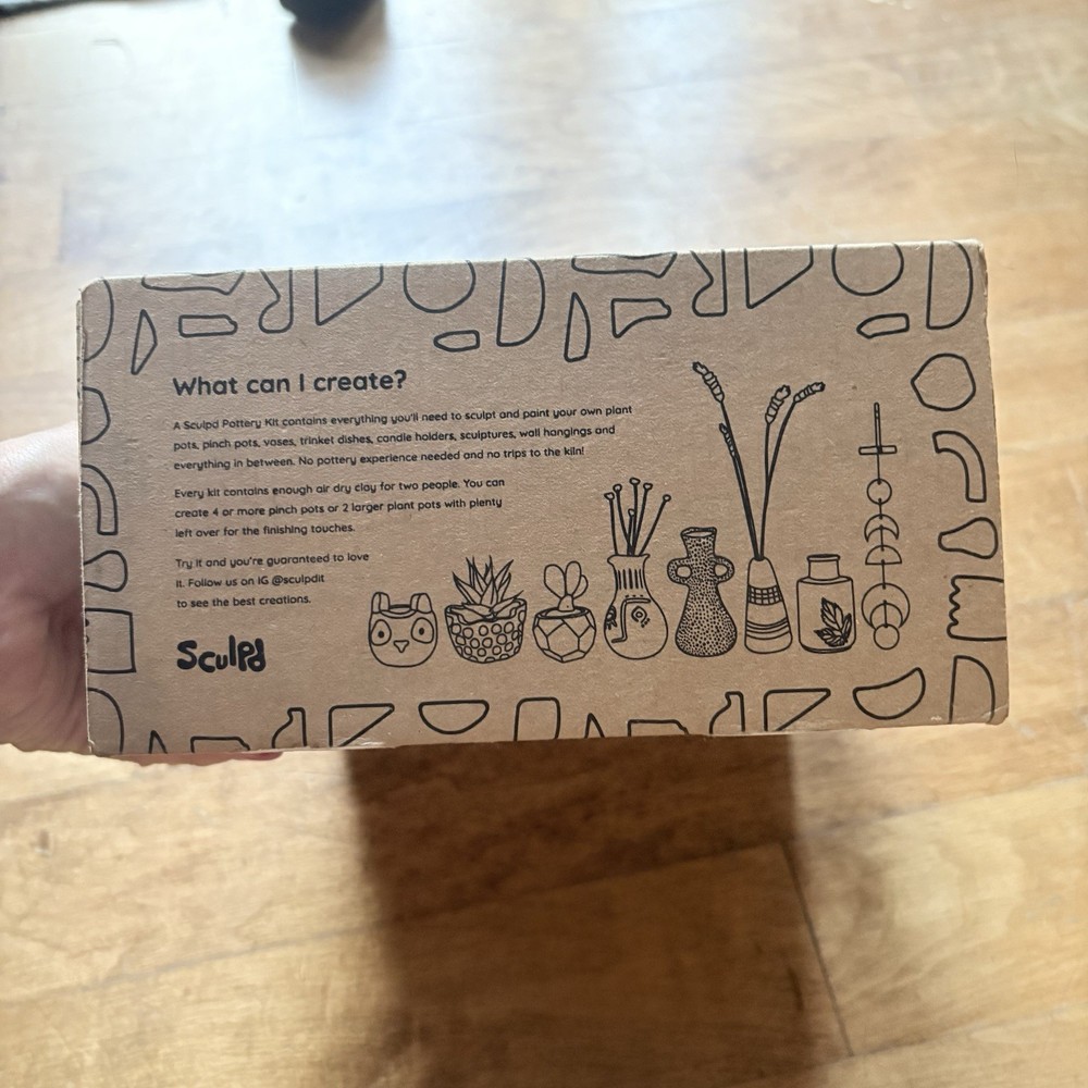 NEW Sculpd Pottery Kit