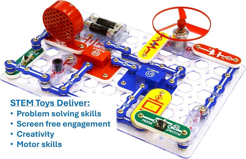 Fun STEM Toy for Kids 8+: Electronics Exploration