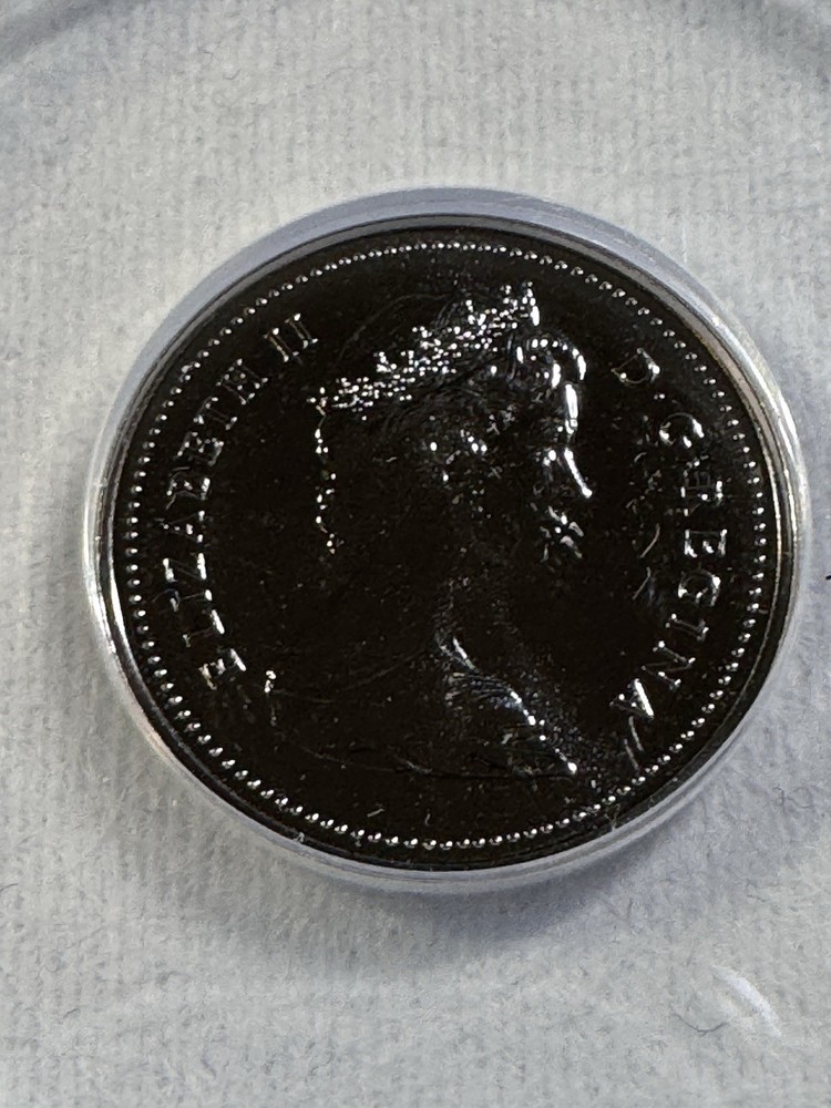 1985 Canada 5 Cents Graded MS 67 by ANACS
