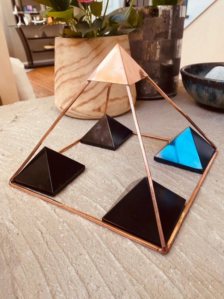 Copper Pyramid - Sacred Geometry for Energy Balance