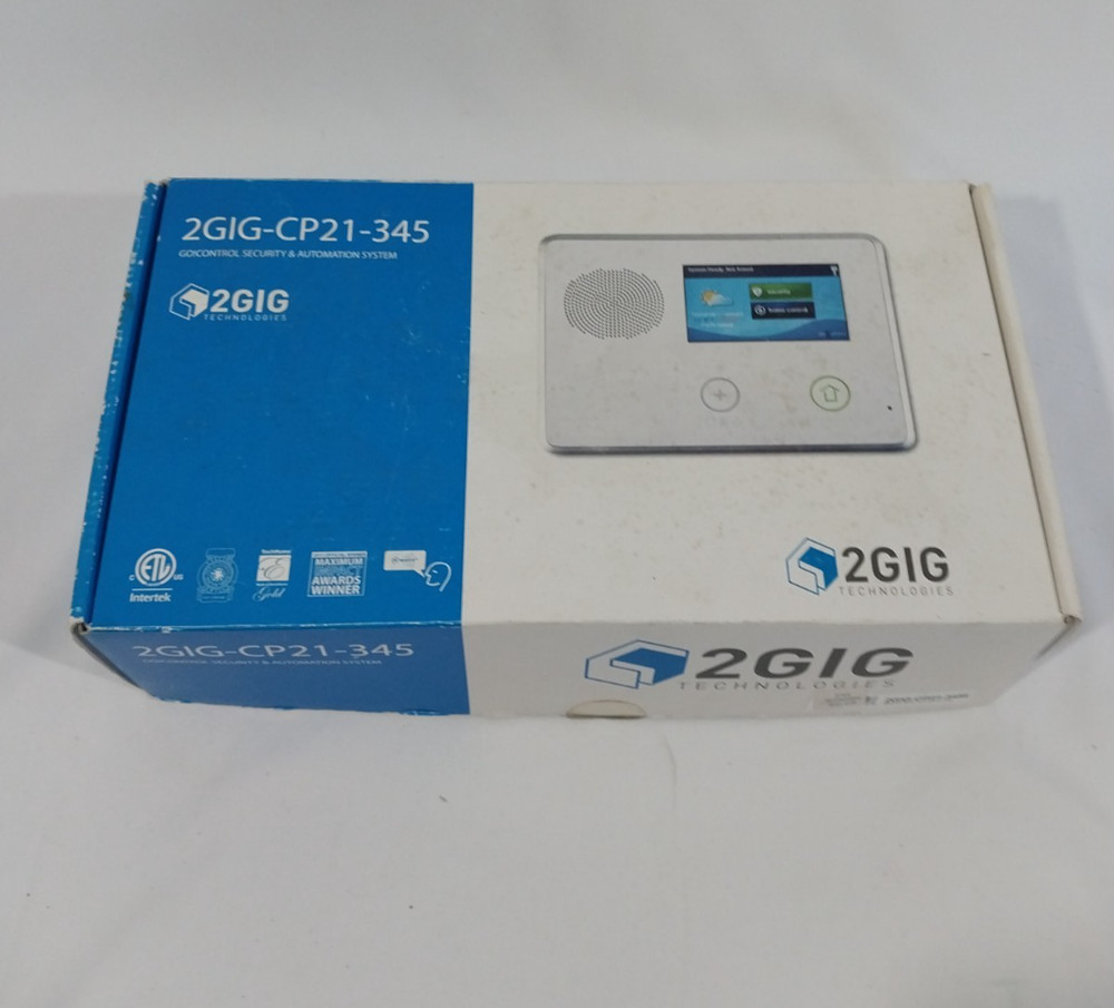 2GIG-CP21-345E Home Security & Home Automation Panel Z-Wave Open Box