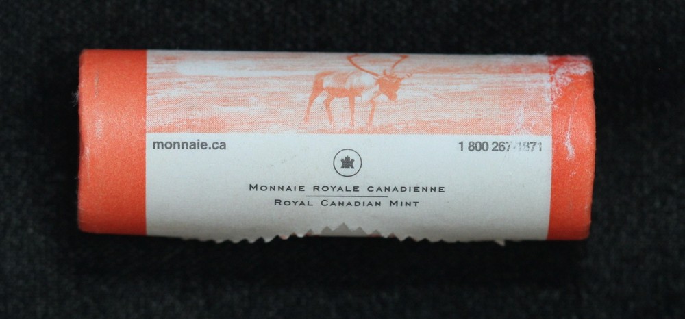 2005 Canada 25 Cent Original RCM Wrapped Roll 39NE