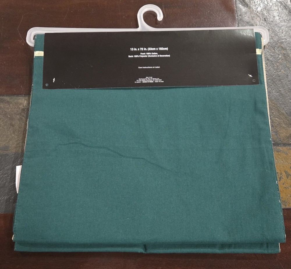 Dark Enchantment Table Runner with embroidered Serpent/Snake
