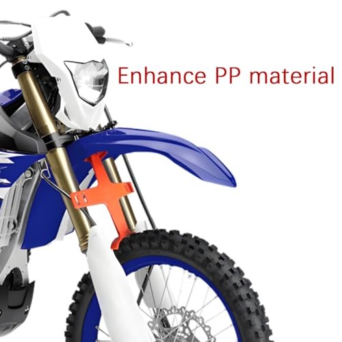 Motorcycle Suspension Fork Support Guard Transportation Protector, Orange