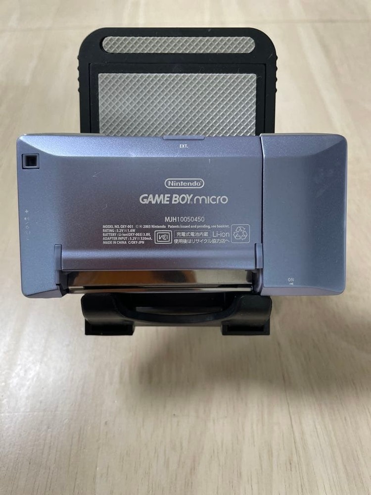 Nintendo Game Boy Micro Console Blue Japan Tested Used