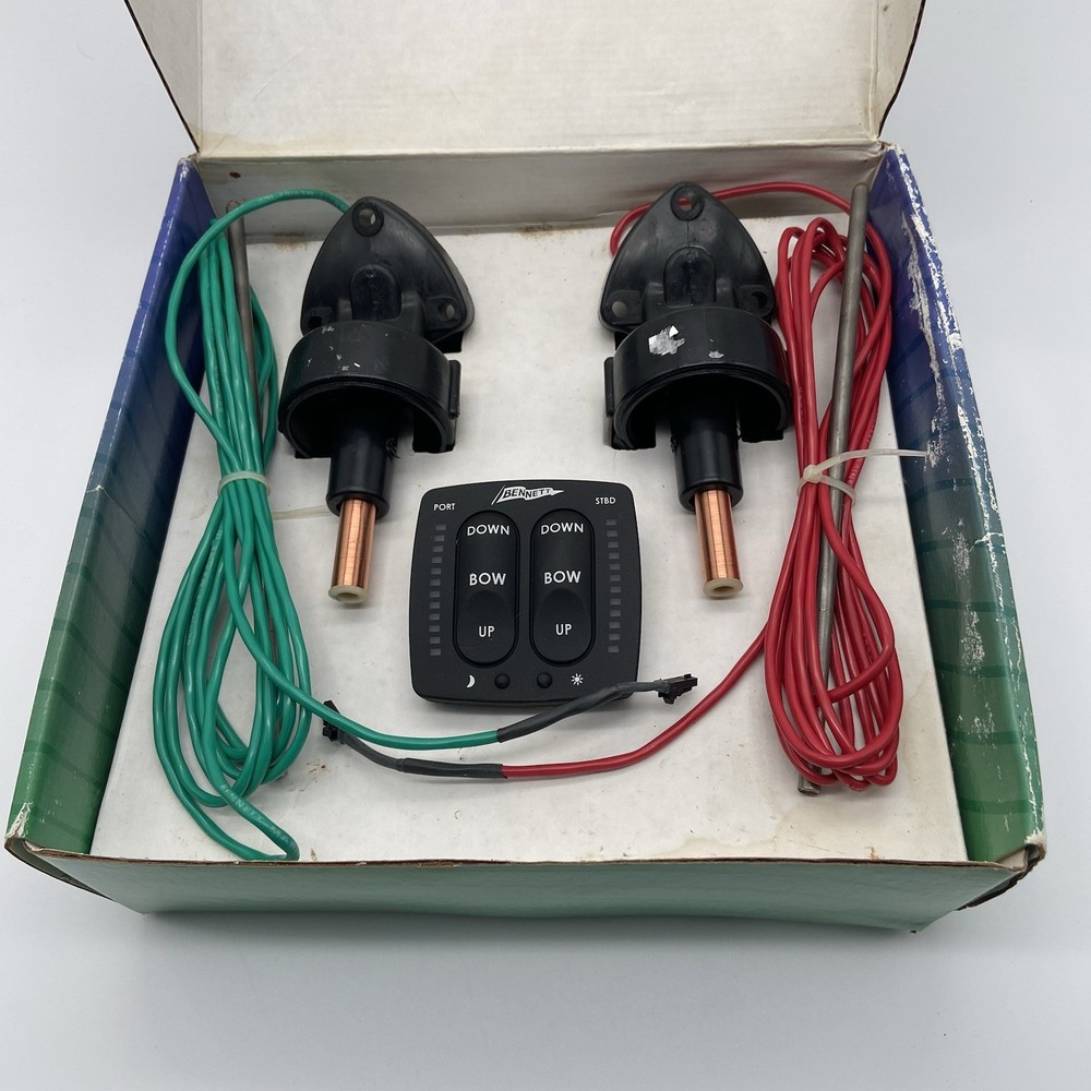 Bennett EIC 5000 Electronic Trim Tab Indicating Kit with Auto Retractor - New