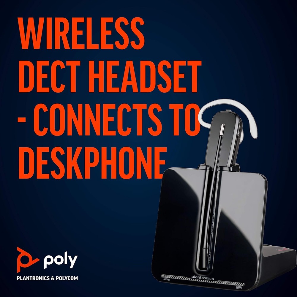 Poly (Plantronics) - CS540 Convertible Wireless Headset