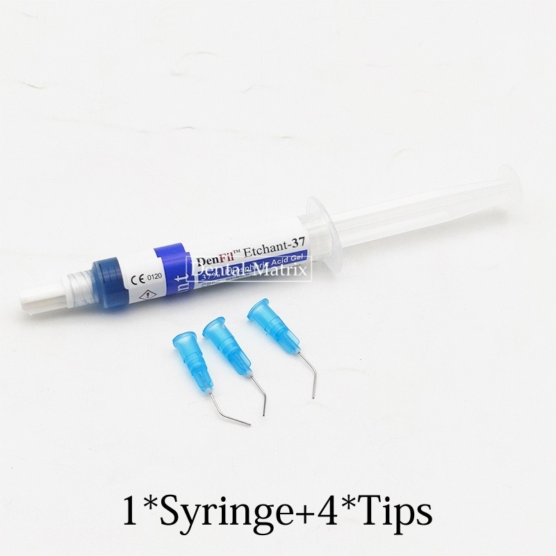 37% Phospharic Dental Acid Etch Etching Gel Etchant for Enamel Bonding With Tips