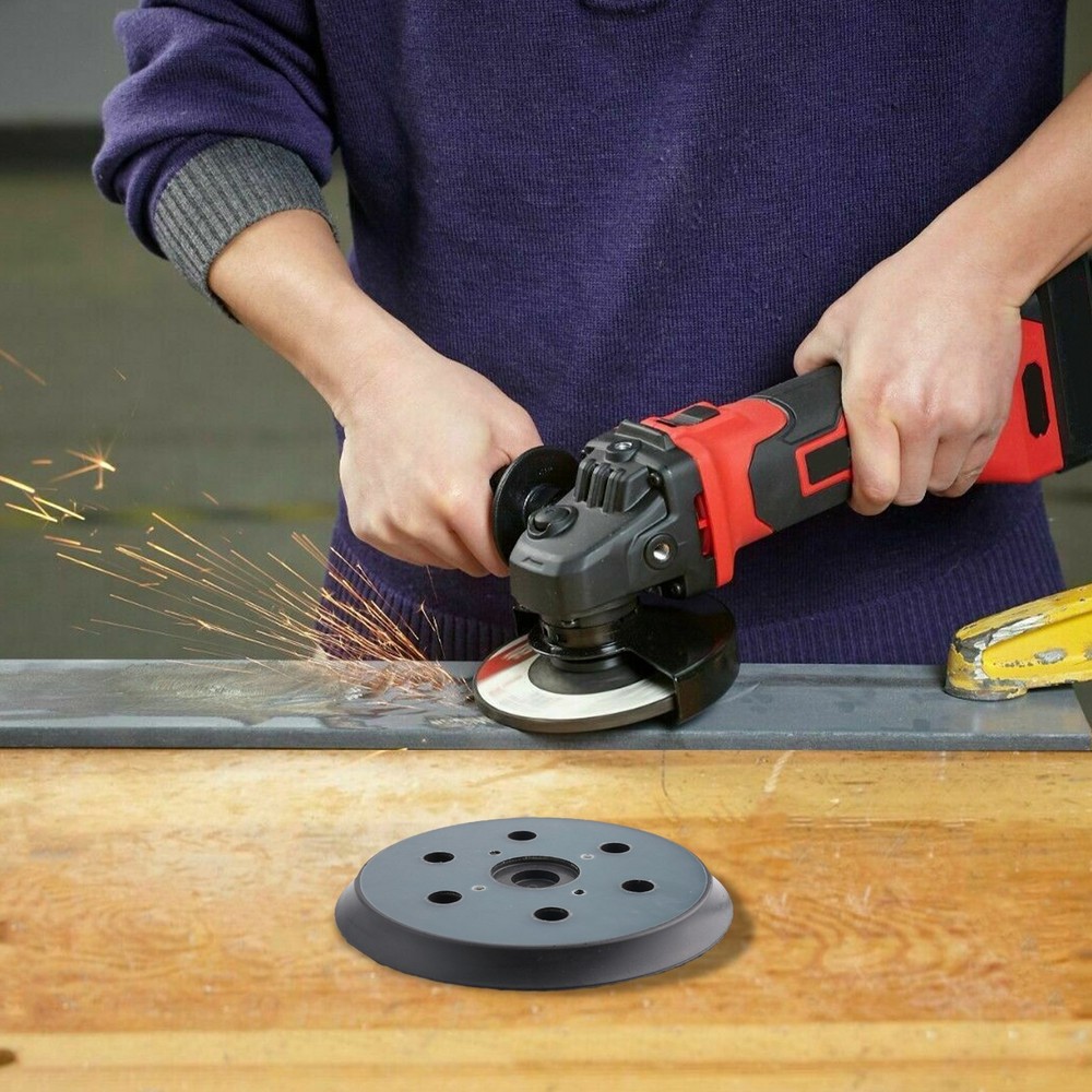 6 In 6 Hole Sanding Pad Hook&Loop 150mm Backing Pad For Random Orbit Sander