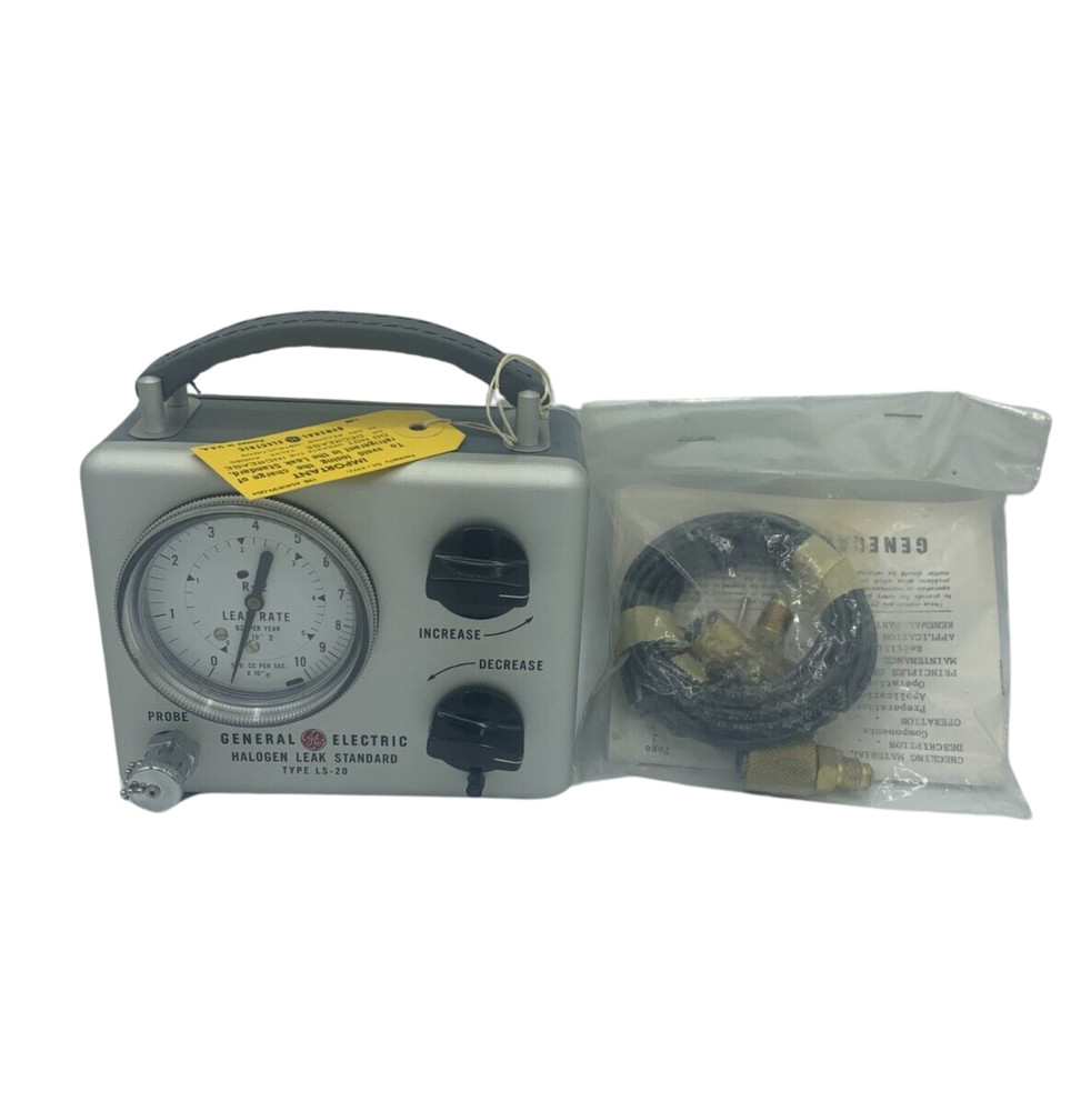General Electric Halogen Leak Standard Type LS-20