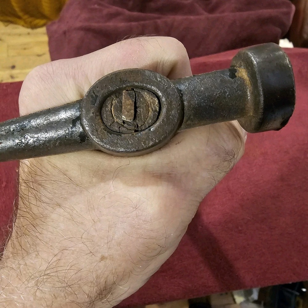 Vintage Unmarked Auto Body Hammer
