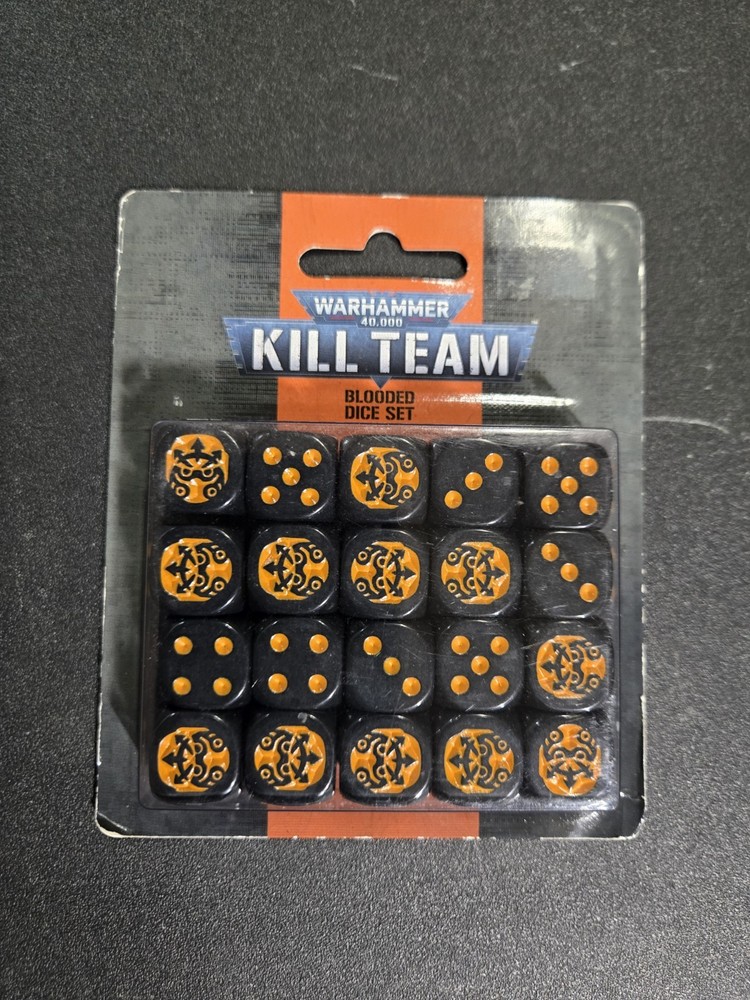 Warhammer 40k Kill Team Blooded Dice Set (NEW)