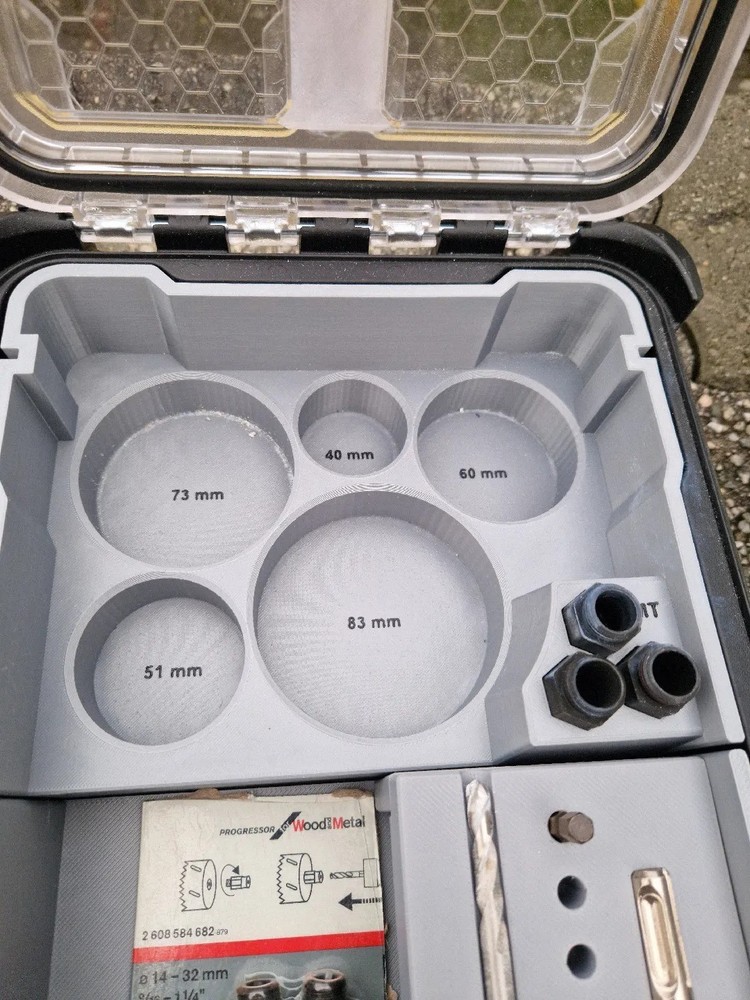 Insert ONLY for Milwaukee Packout Compact for Bosch Hole Saws