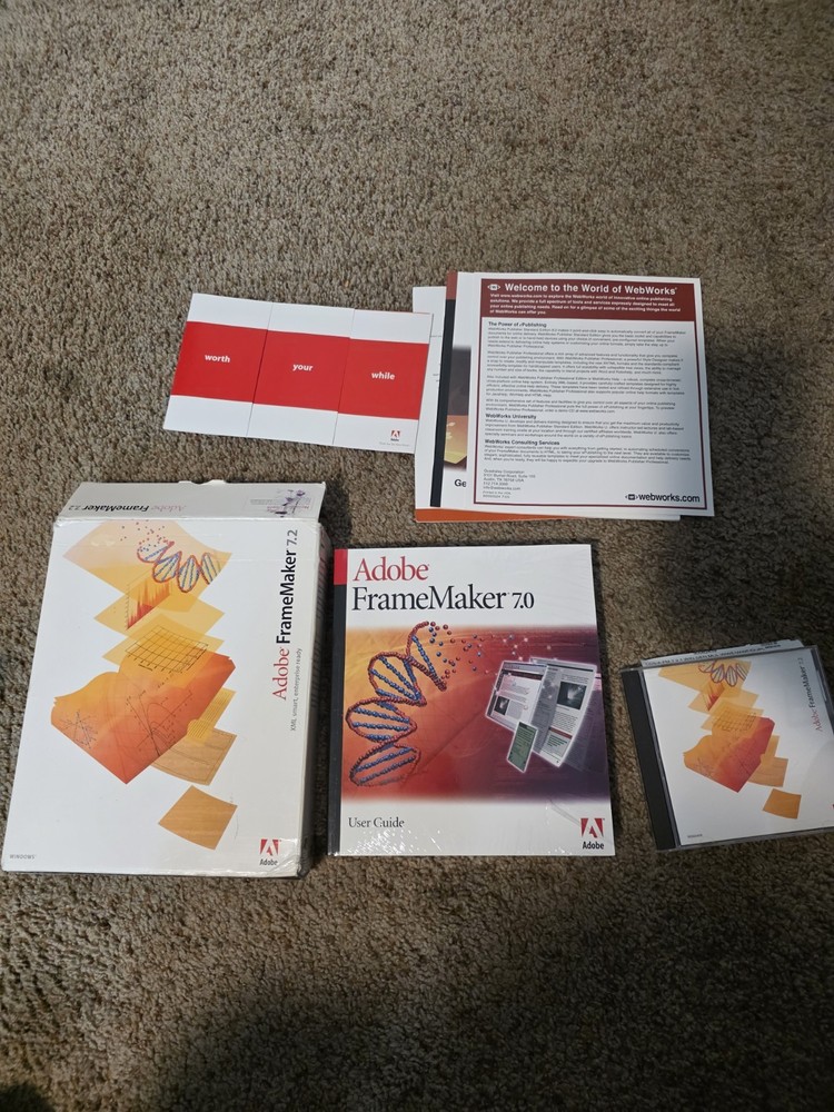 Adobe Framemaker 7.2 for Windows