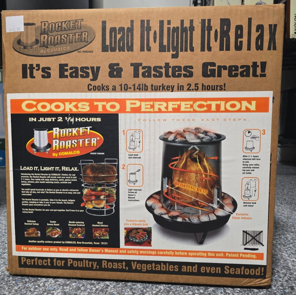 Rocket Roaster by Comalco - NEW IN BOX!