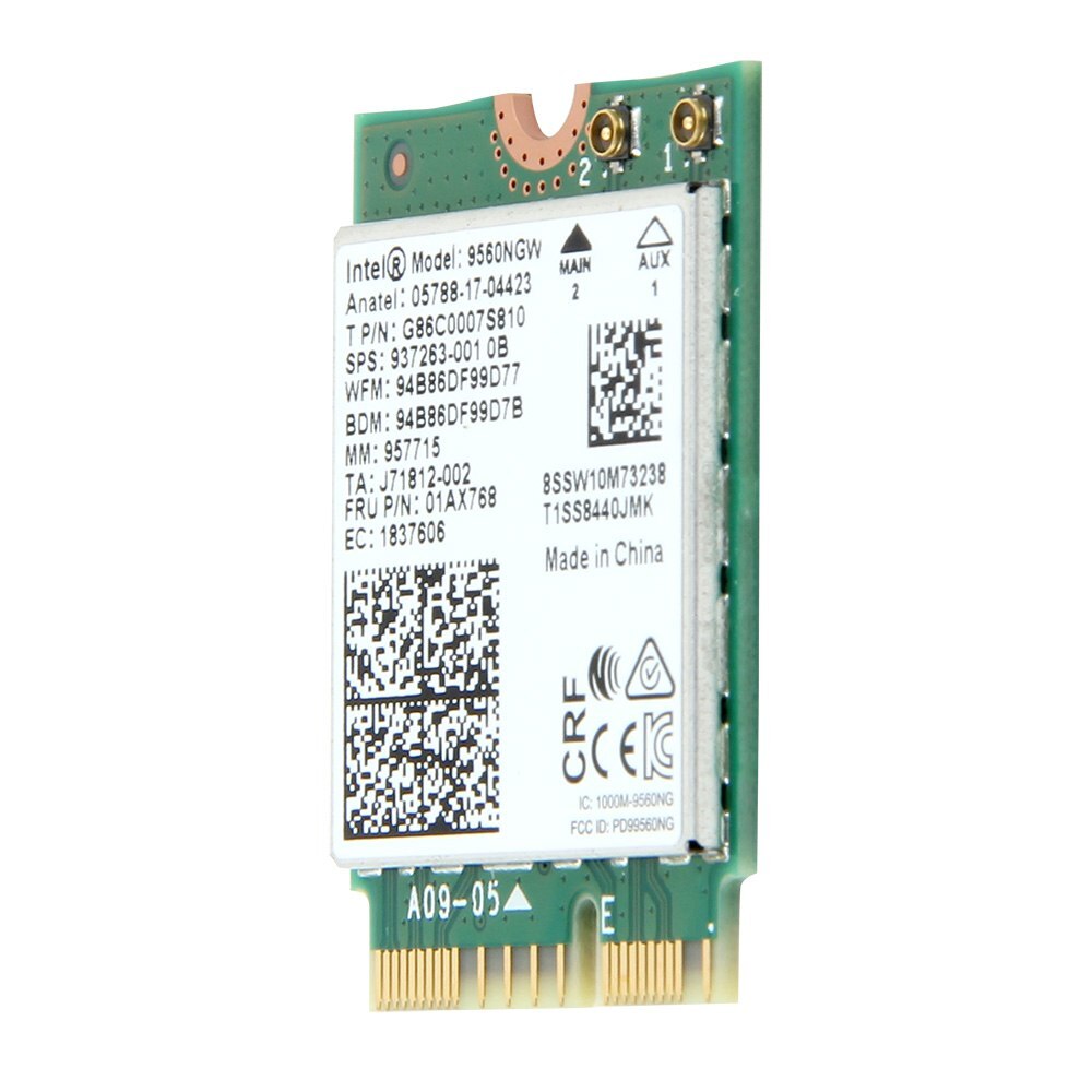 Wireless AC 9560 M.2 Network Card CRF CNVi for PC LInux 2.4G 5GHz WiFi Bluetooth