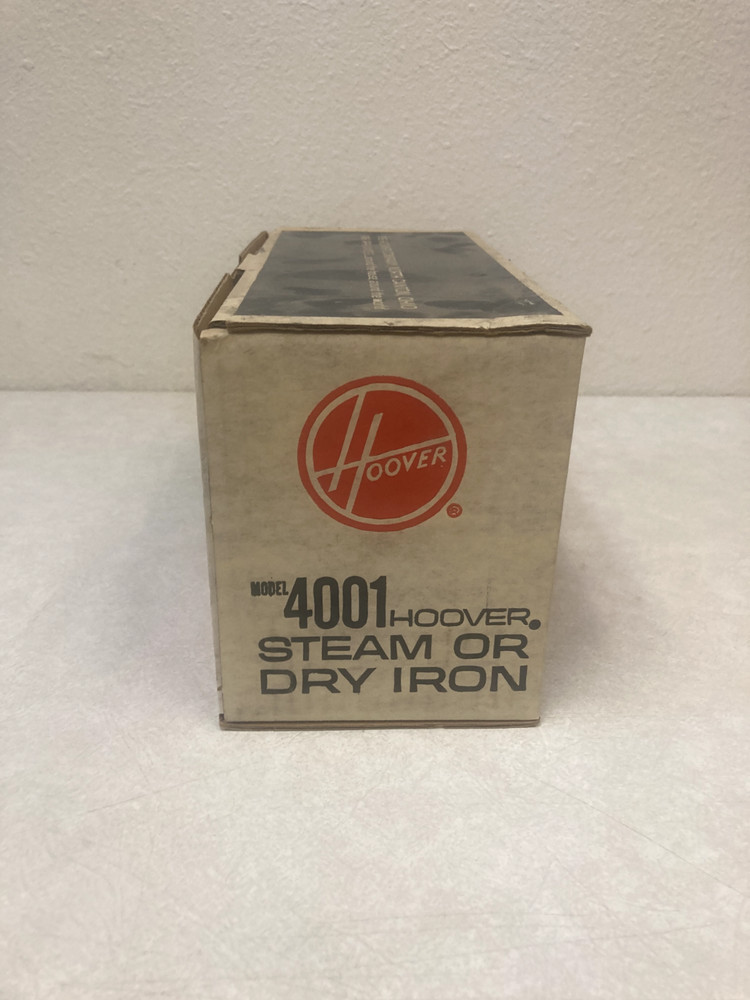 model 4001 stream/dry iron