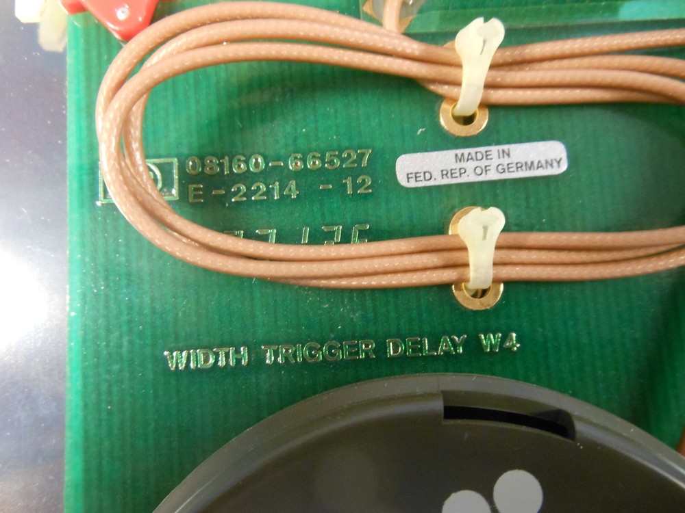 HP Hewlett Packard 08160-66527, E2214-12 Width Trigger Delay W4