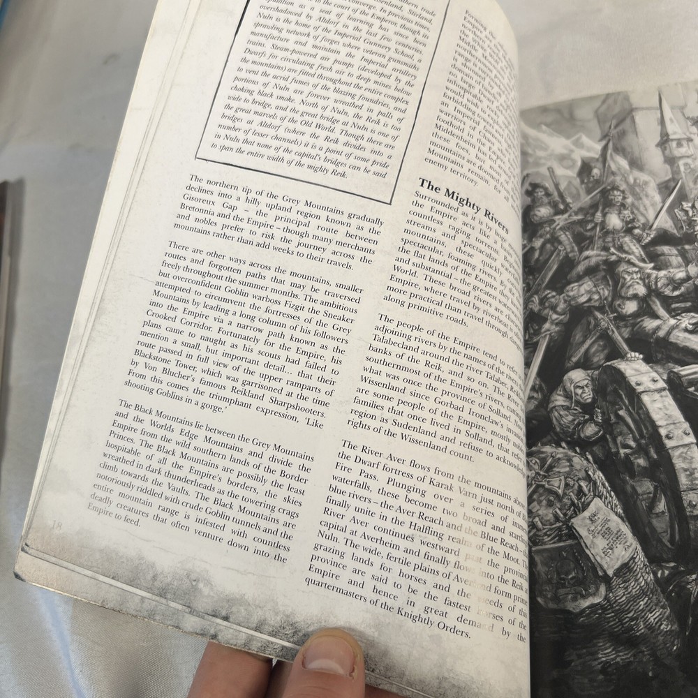 Warhammer The Empire Army Supplement Games Workshop Book