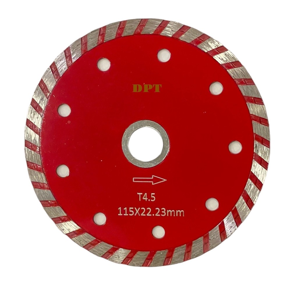 4-1/2 Diamond Saw Blade Cutting Tile Ceramic Concrete Stone Bricks Blocks 6 Pack