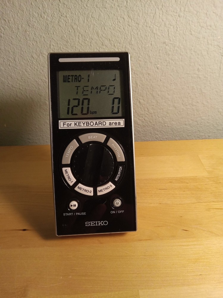 SEIKO SQ200 digital quartz metronome multi-function (used)