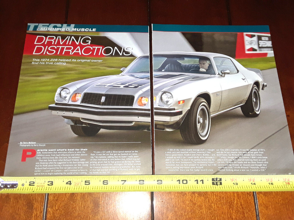 1974 CAMARO Z28 ORIGINAL 2017 ARTICLE