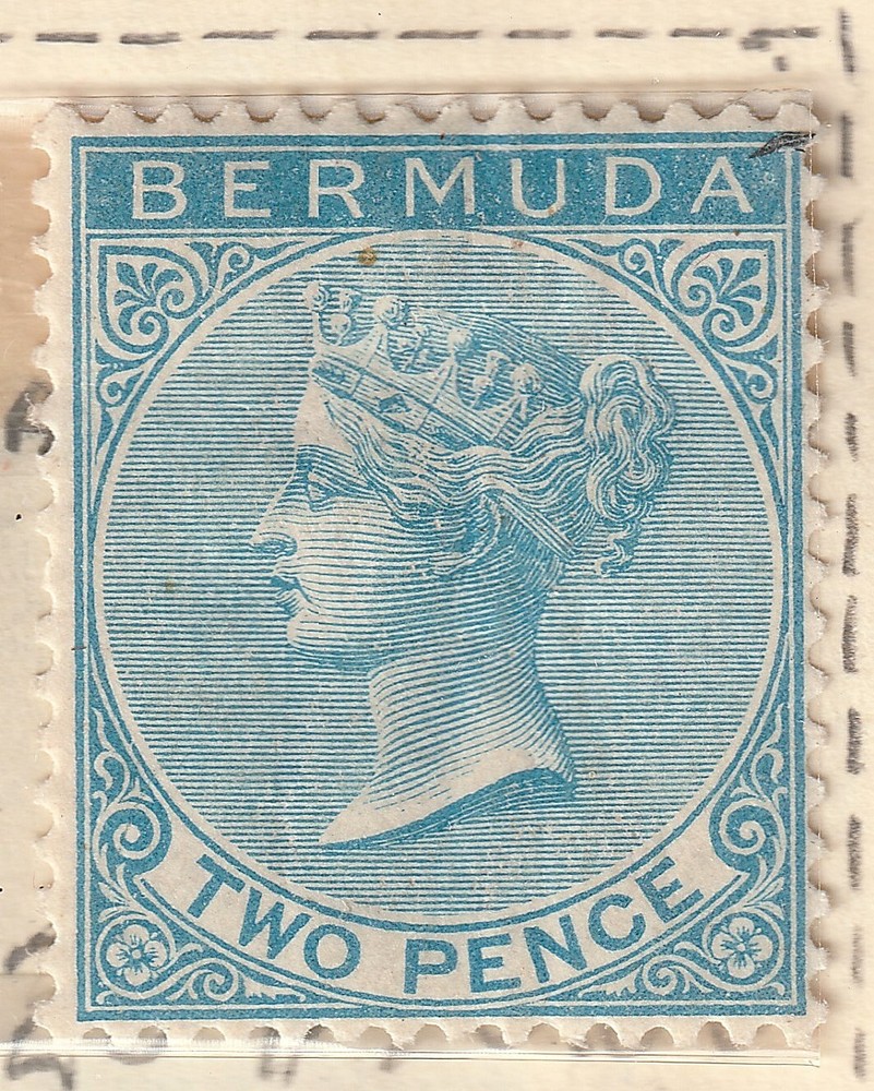 Bermuda: Lot 11 - Postage (#20 Mint Hinged) 2022 Scott Catalog Value $75.00