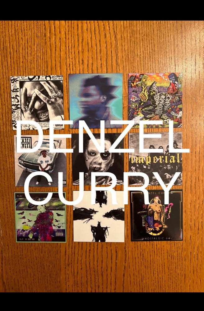 Denzel Curry fridge magnets
