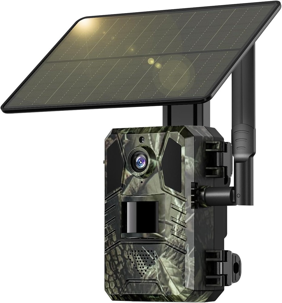 Live Streaming 4G LTE Cellular Trail Camera with Night Vision & SIM Card