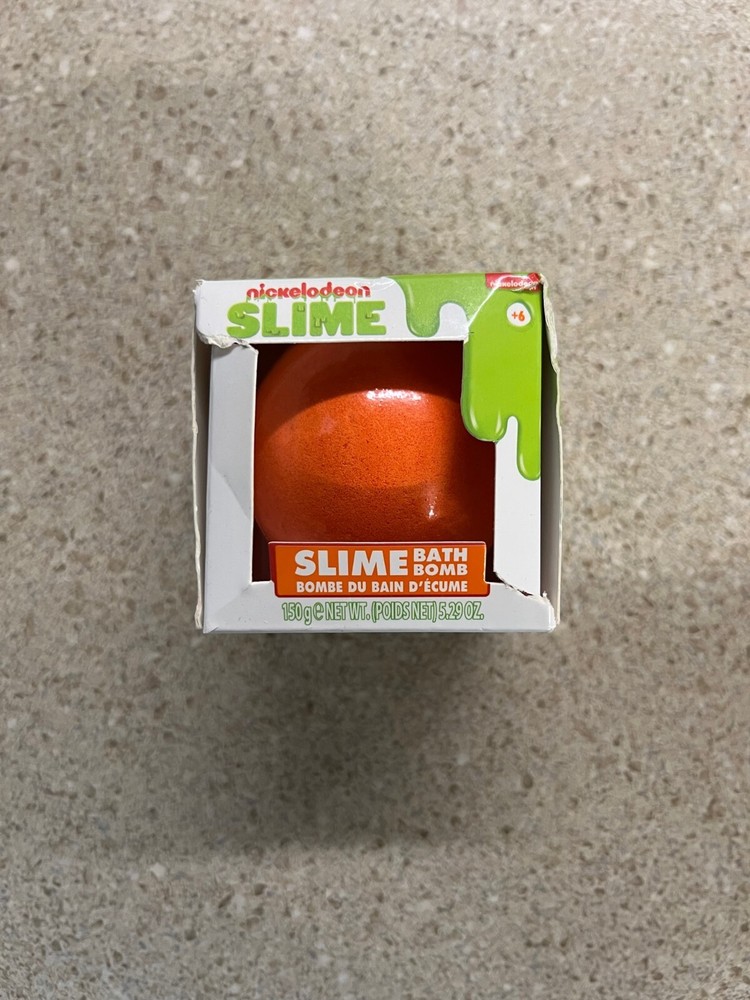Nickelodeon Orange slime bath bomb 150g New