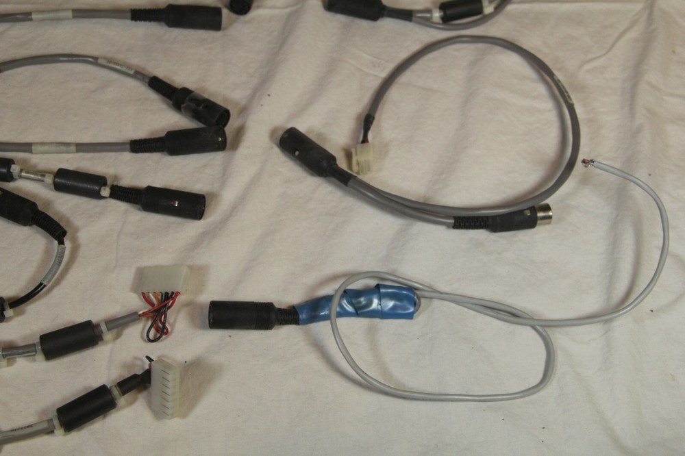 Lot of Misc Test Cables, DIN Cables & Analyzer Leads as Pictured - See!