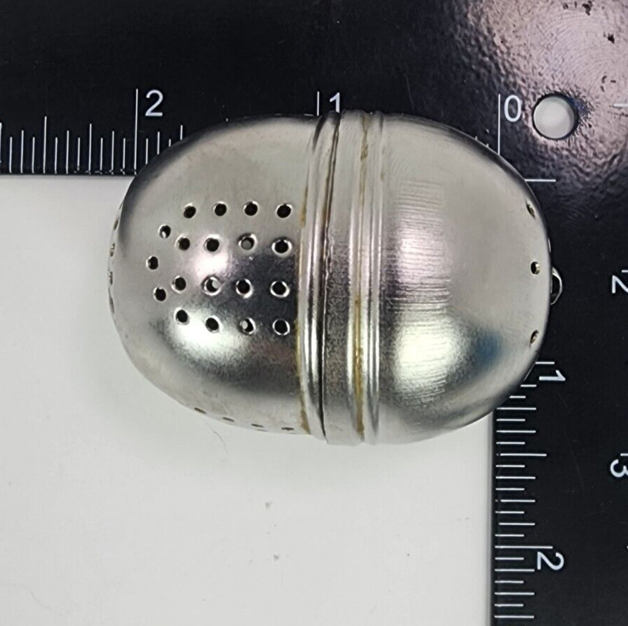 Vintage Loose Leaf Tea Coffee Strainer Infuse no chain