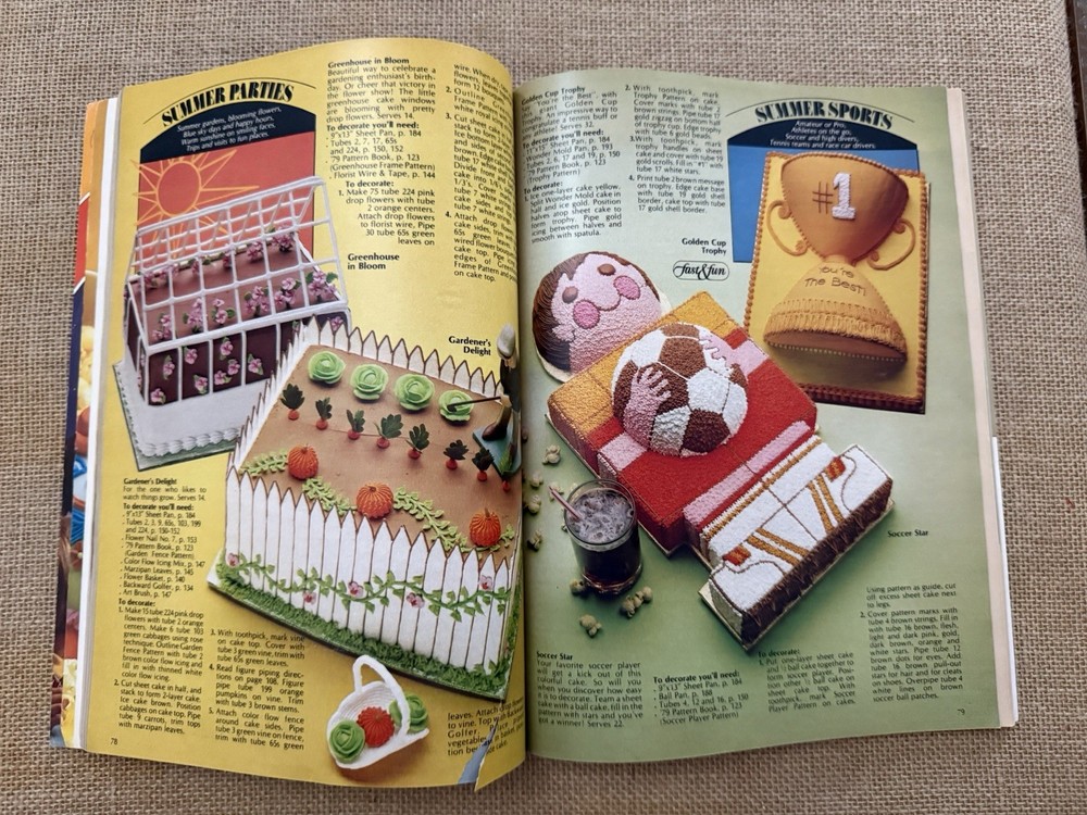 Wilton Cake Decorating Yearbook 1979