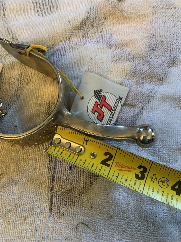 Engraved Ball Spurs NWT