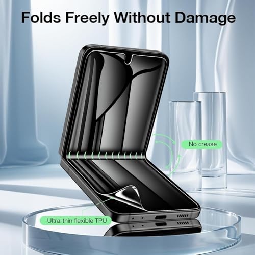 [2 Pack] for Motorola Razr Plus 2025 Privacy Screen Protector, 1 Pack Internal