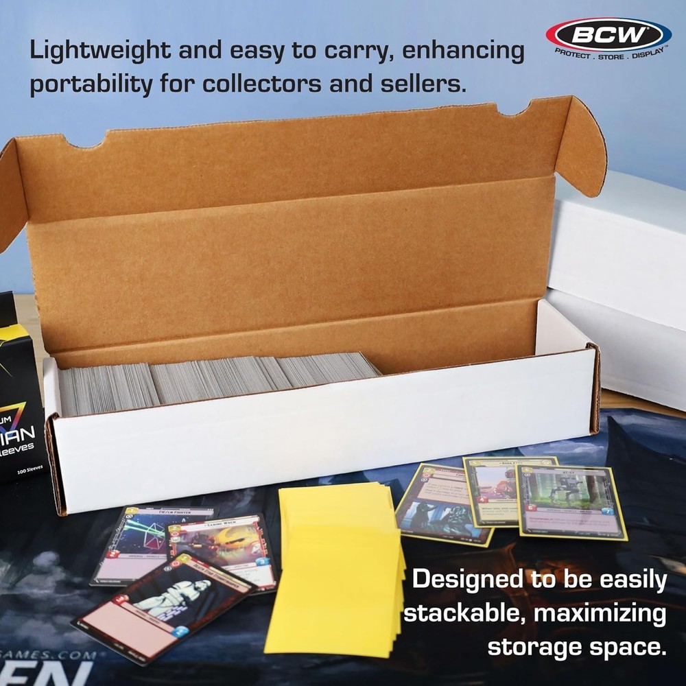 Compact 800ct Trading Card Organizer - 3 Pack for Seamless Storage Solutions