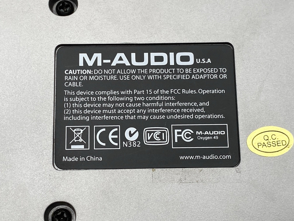 M-Audio Oxygen 49 MIDI Controller Keyboard