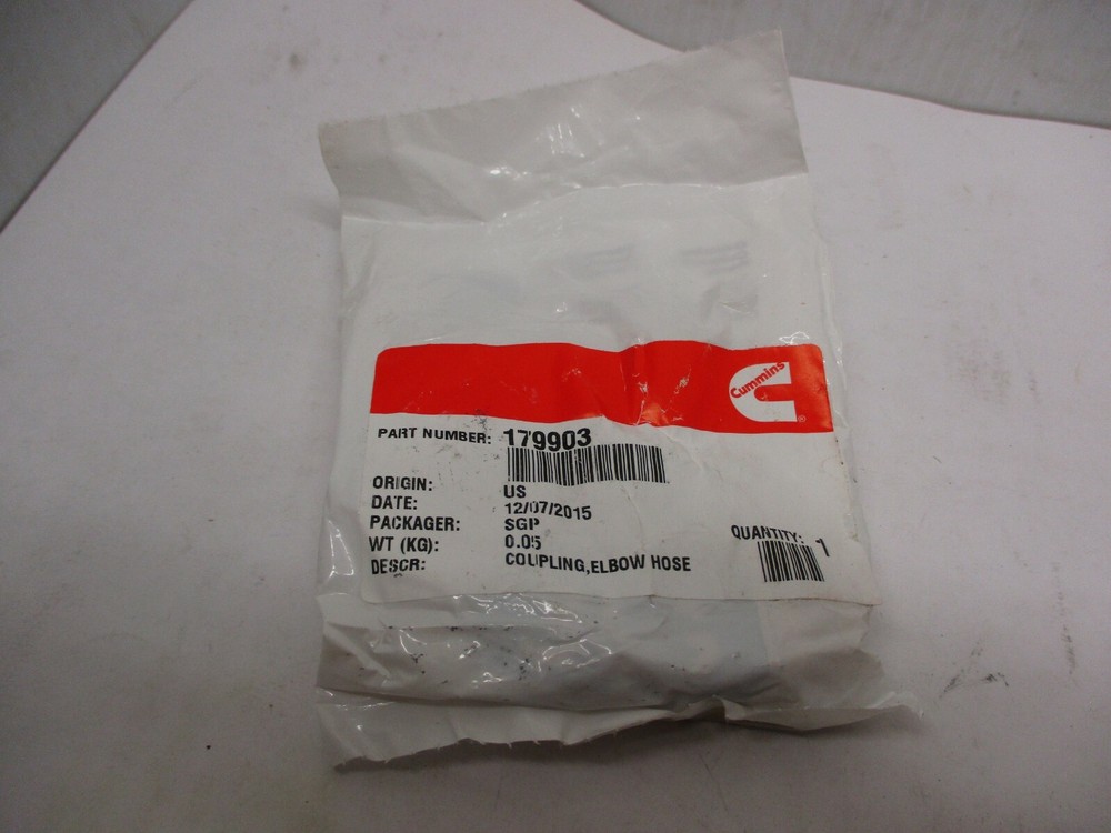 Cummins Elbow  179903 Hose Coupling