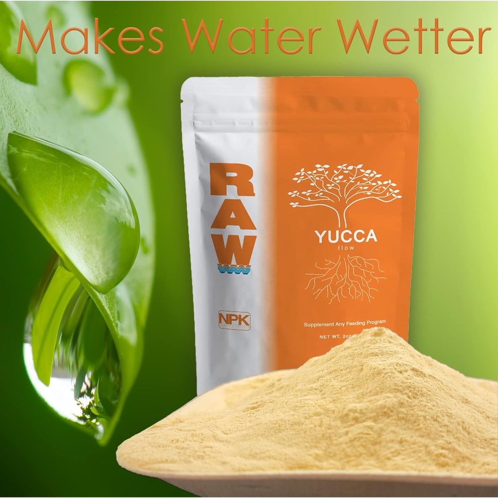 RAW Yucca Flow Water-Soluble Soil Amendment, 8oz