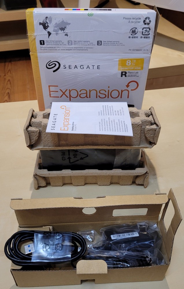 Seagate Expansion External 8TB Hard Drive USB 3.0