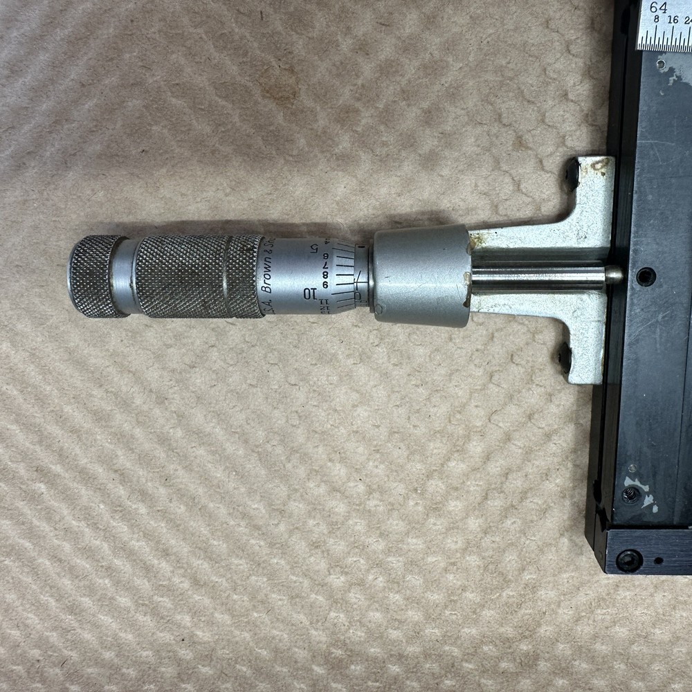 GAERTNER Scientific Brown & Sharp Micrometer Slide Microscope