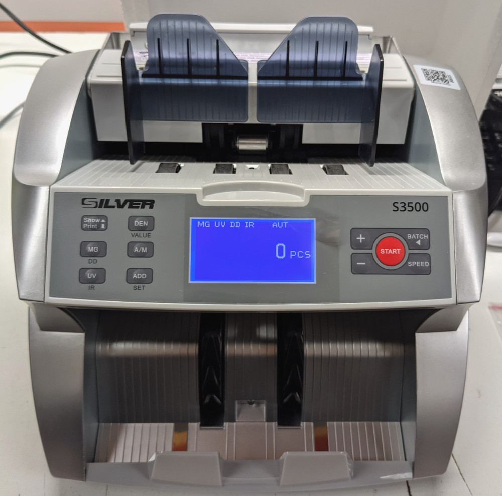 SILVER S3500 BILL COUNTER