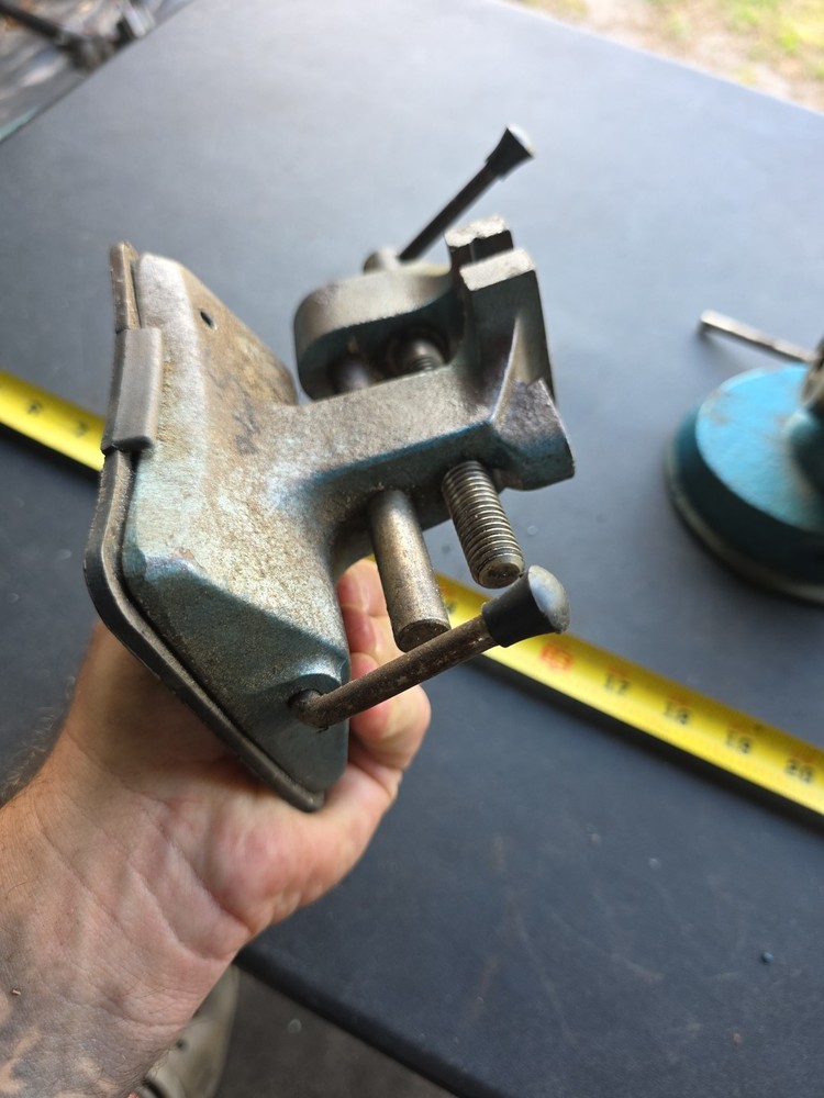 2 Vintage Table Top Vises