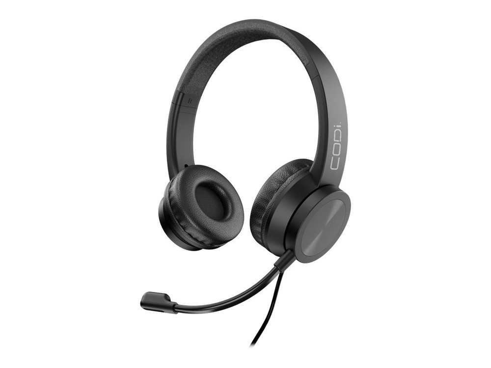 CODi Voice-Isolating Stereo USB-A Headset (a04508)
